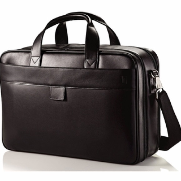 Hartmann Other - Hartmann Heritage Double Compartment Business Case Black